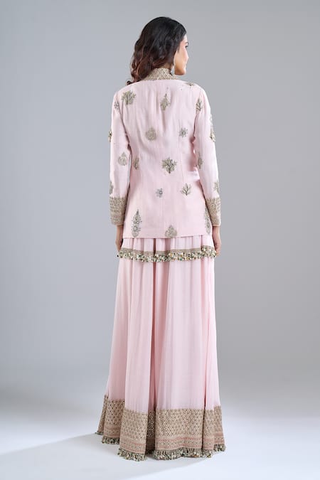 Anamika Khanna Embroidered Blazer Set 