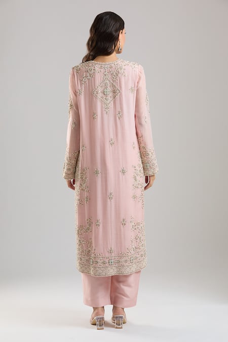 Anamika Khanna Embroidered Kurta Set