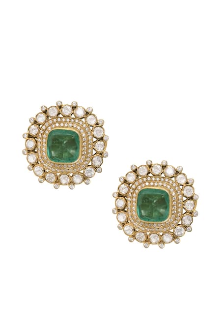 Anita Dongre Ahmreen Zircon Embellished Studs 