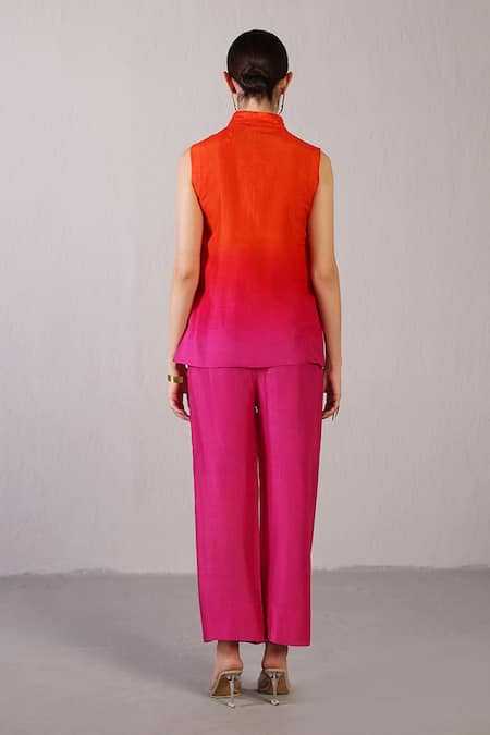 Clos Umbra Shaded Top With Pant 