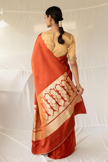 Priyanka Raajiv Mani Saree With Running Blouse 