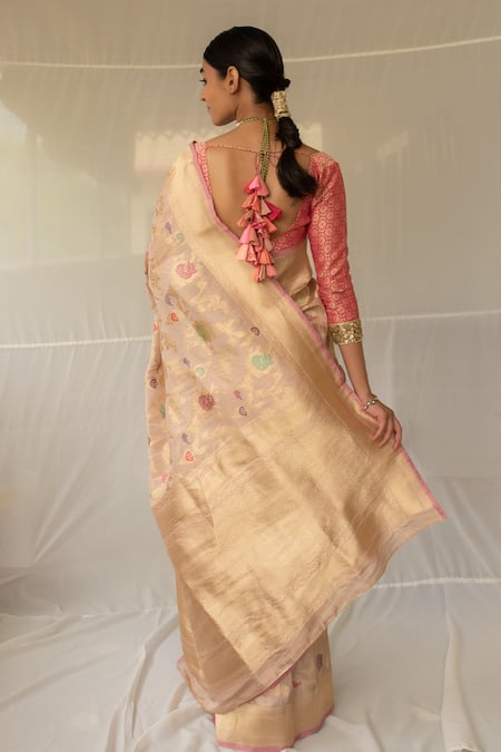 Priyanka Raajiv Chandramandala Saree With Running Blouse 