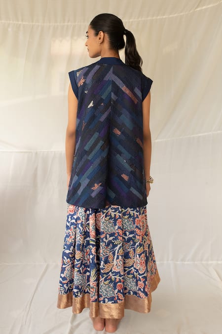 Priyanka Raajiv Neer Upcycled Patchwork Jacket 