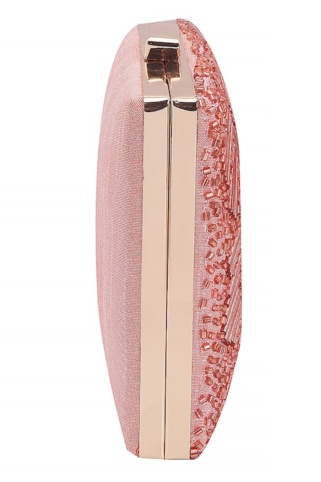 Buy Nazaakat By Samara Singh Pink Beads And Sequin Embellished Clutch Online at Aza Fashions Buy_Nazaakat By Samara Singh_Pink Beads And Sequin Embellished Clutch _Online_at_Aza_Fashions