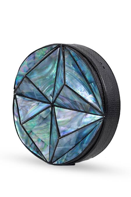 Shop The Tan Clan Silver Pete 3d Brass Clutch Online at Aza Fashions Shop_The Tan Clan_Silver Pete 3d Brass Clutch _Online_at_Aza_Fashions