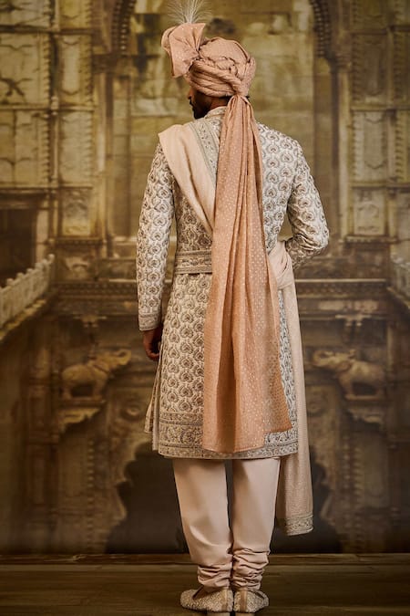 Nitika Gujral Embroidered Sherwani Set 