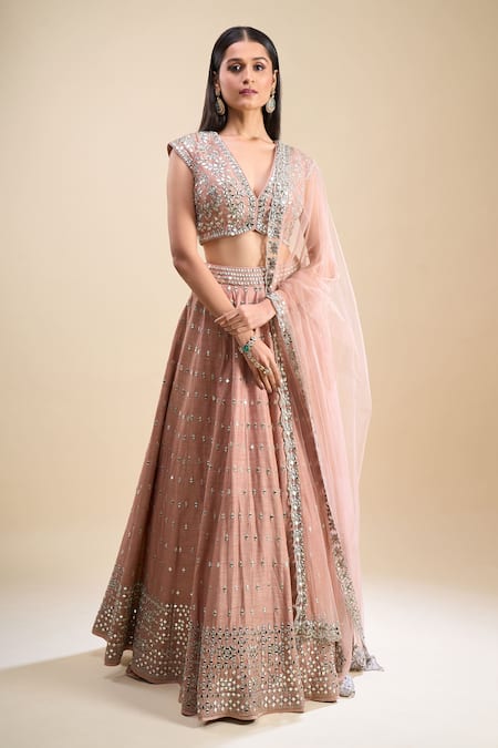 Samyukta Singhania Mirror Work Lehenga Set 