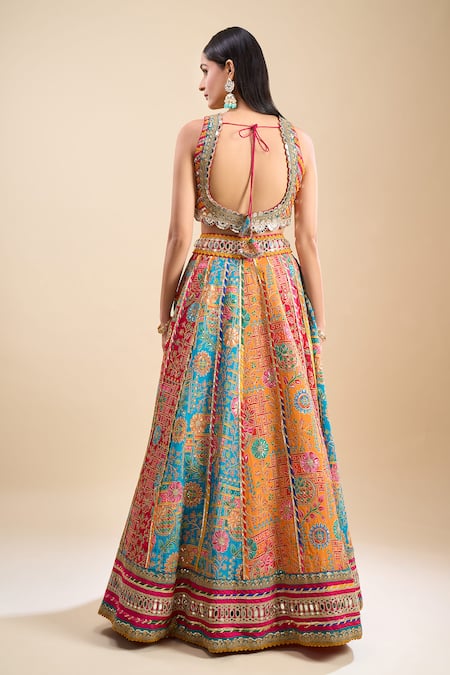 Samyukta Singhania Mirror Work Lehenga Set 