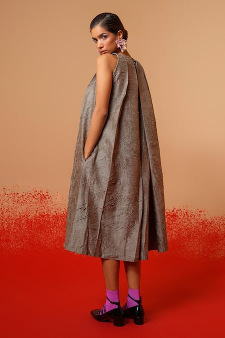 Stoique Stone Mysore Silk Dress 