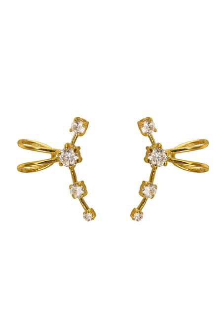 Sica Jewellery 925 Silver Moonvine Mini Earcuffs 