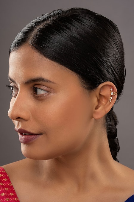 Sica Jewellery 925 Silver Moonvine Mini Earcuffs 