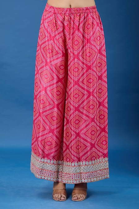 Buy_Samyukta Singhania_Gray Chinon Embroidery, Metallic Thread, Sequins Round Butti Pattern Kurta Set _Online_at_Aza_Fashions