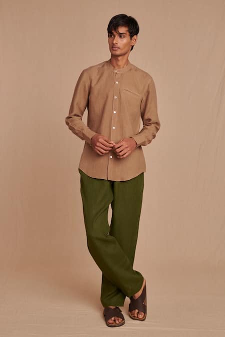 Saphed Safari Linen Lounge Pant 