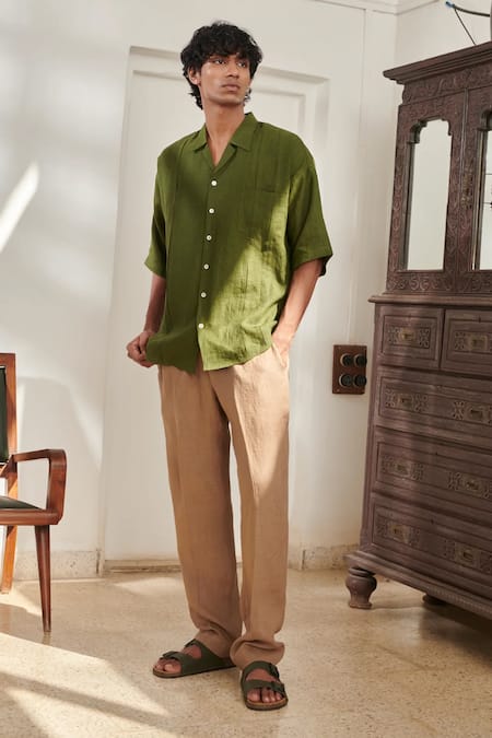 Saphed Mousse Linen Lounge Pant 