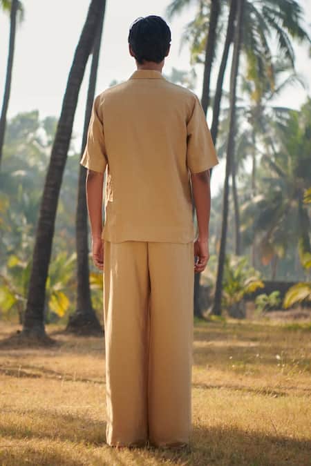 Saphed Husk Linen Pyjama Pant 