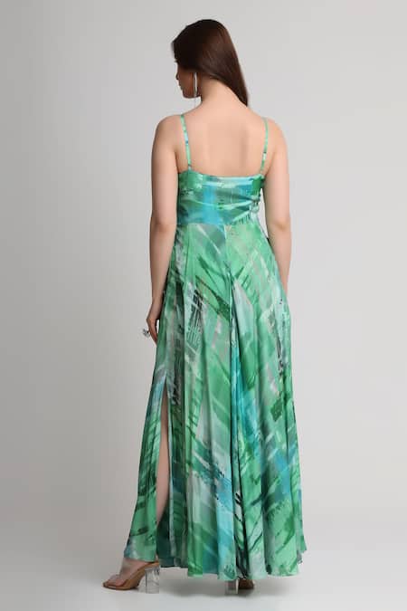 Koswi Geometric Print Dress 