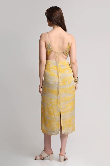 Koswi Forest Print Dress 