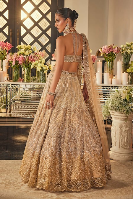 Isa By Dolly Wahal Zara Embellished Lehenga Set 