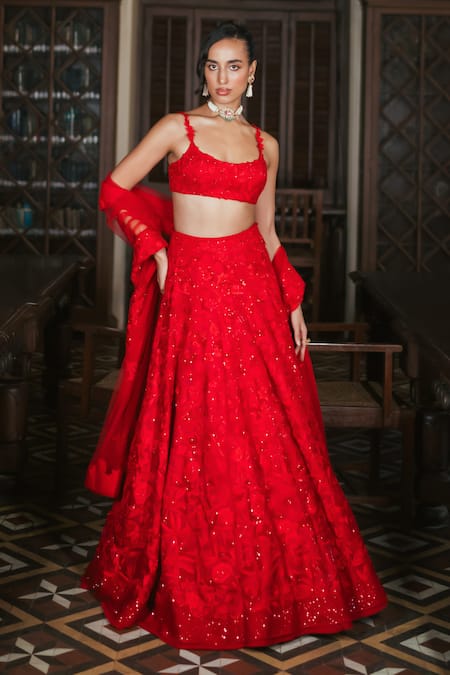 Mishru Emma Embroidered Lehenga Set 