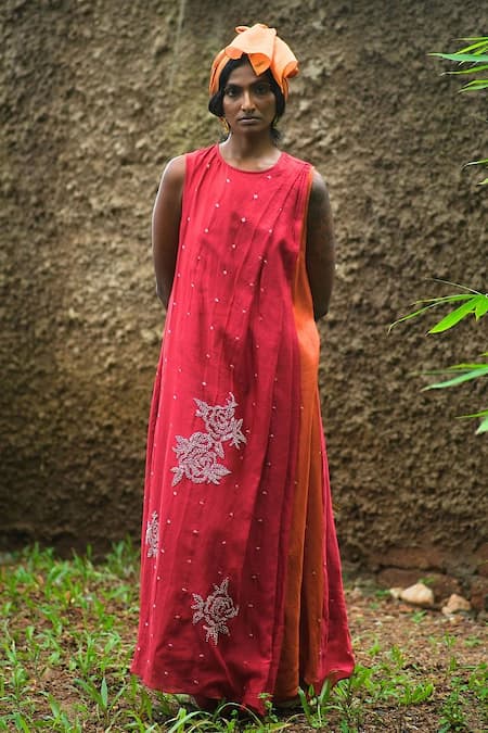 Myoho Hand Embroidered Dress 