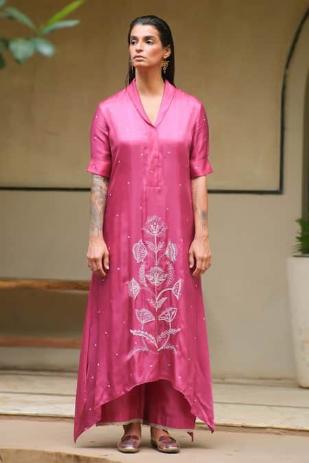 Myoho Hand Embroidered Kurta 