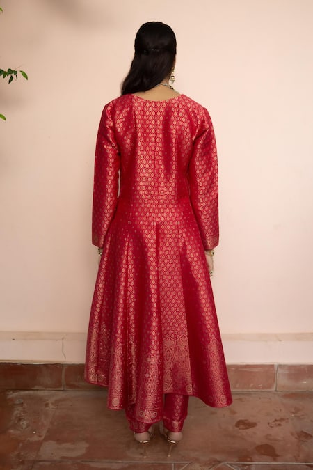 Safaa Geeton Ka Gulzaar Anarkali Set 