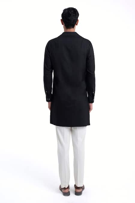 Dhruv Vaish Hybrid Embroidered Kurta Set 