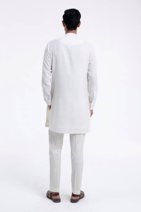 Dhruv Vaish Hybrid Embroidered Kurta Set 