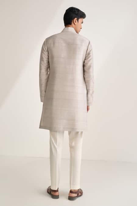 Dhruv Vaish Embroidered Contemporary Kurta Set 