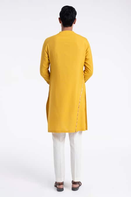 Dhruv Vaish Thread Embroidered Kurta Set 