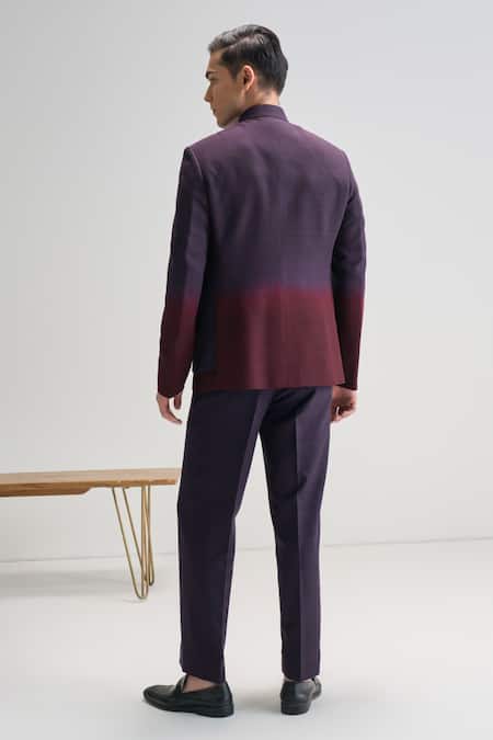 Dhruv Vaish Ombre Bandhgala 