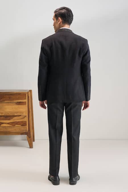 Dhruv Vaish Front Open Contemporary Bandhgala 