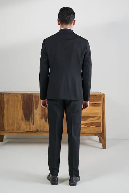 Dhruv Vaish Contemporary  Bandhgala Suit 