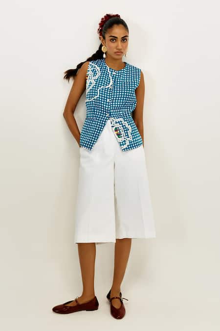 Jodi Soro Check Waistcoat 