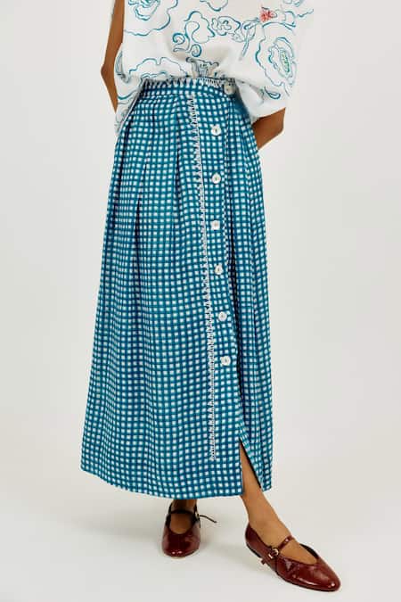 Jodi Soro Check Skirt 