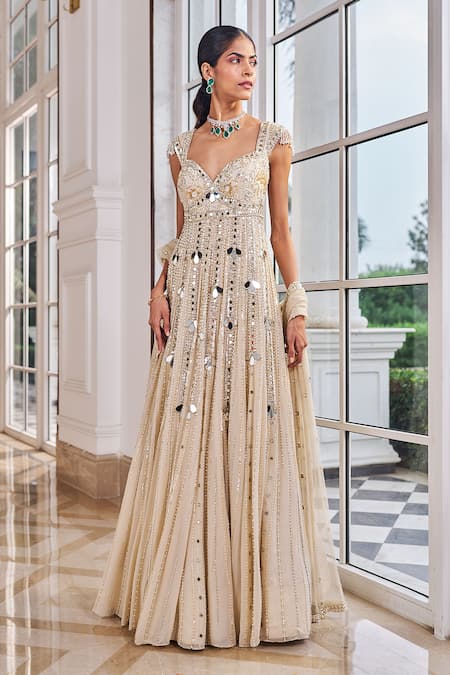 Nidhika Shekhar Ullas Embroidered Anarkali With Dupatta 