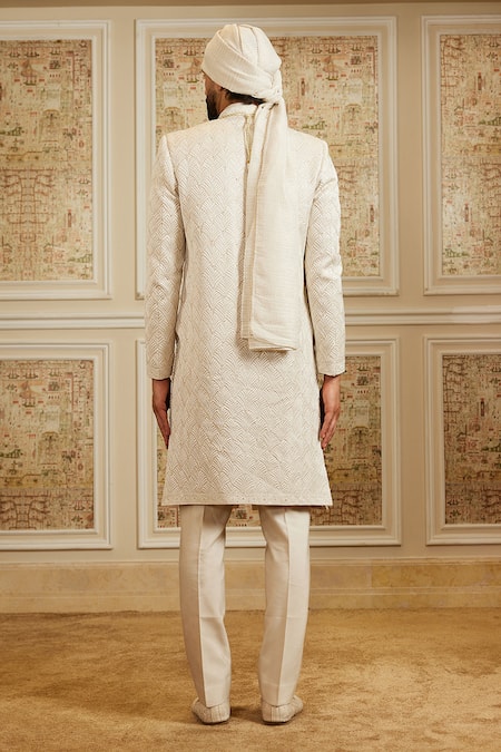 Roqa Farzaan Embroidered Sherwani Set 