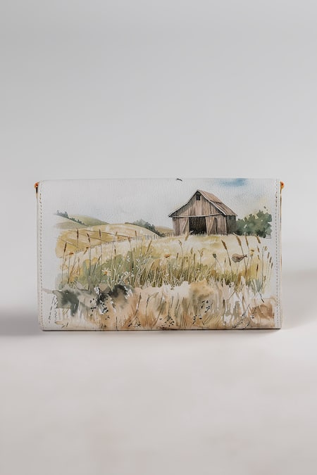 The Garnish Company Signa Horse Print Wallet Sling Bag 