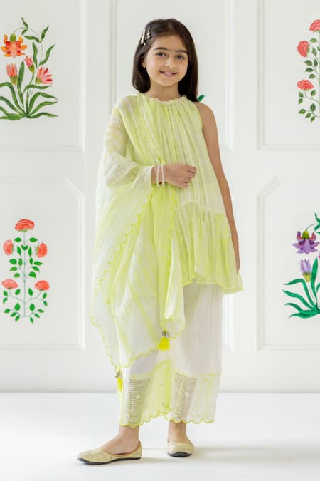 Risa Dreamworld Gathered Kurta Set 