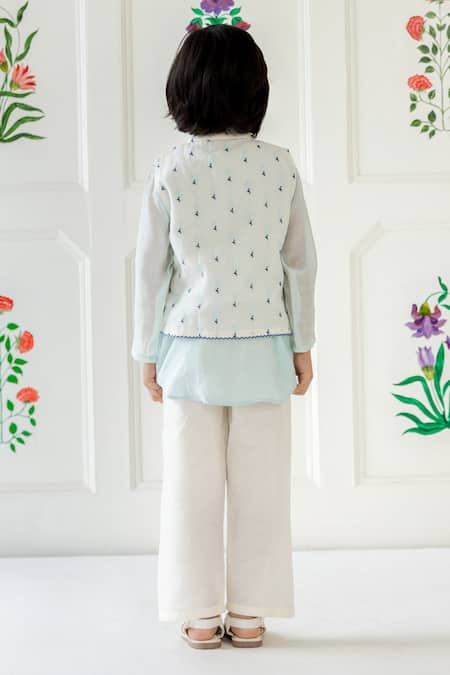 Risa Dreamworld Butti Embroidered Jacket & Pant Set 