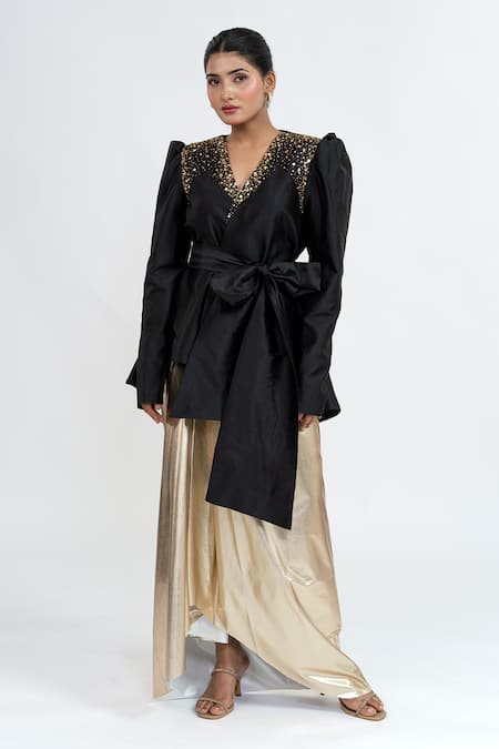 Ellemora Fashions Bow Applique Top With Skirt 