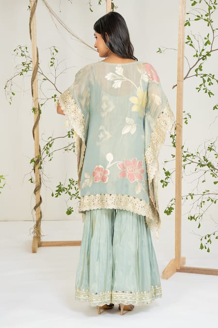 Ellemora Fashions Sapphire Grace Kaftan Set 