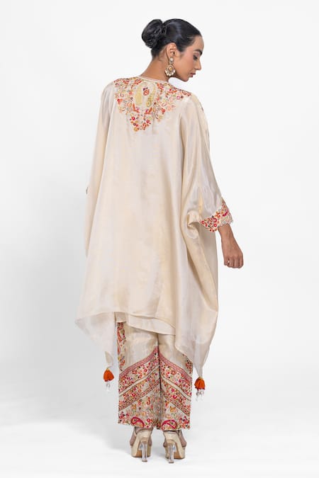 Ellemora Fashions Thread Work Kaftan Set 