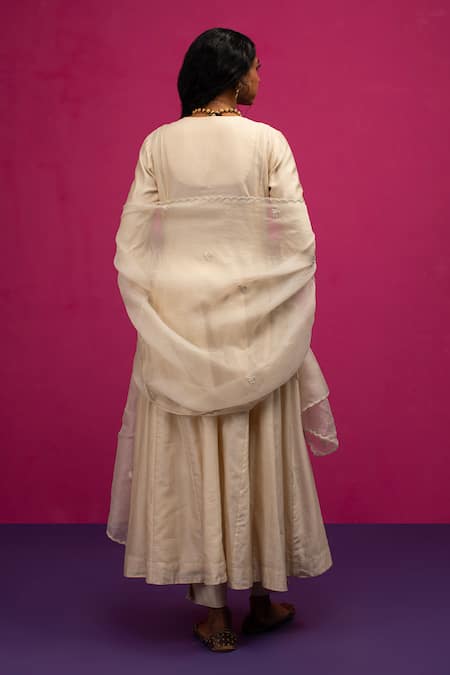 Pink City By Sarika Pearl Anarkali Set 