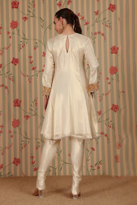 Nitisha Kashyap Official A-Line Kurta Tulip Pant Set 