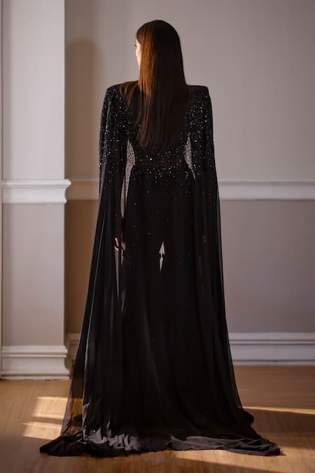 Maison 9002 Riley Hand Work Cape Gharara Set 