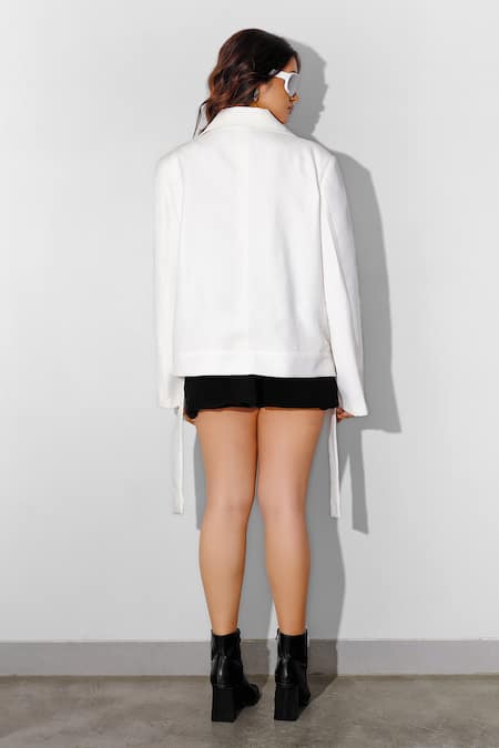 Maison 9002 Senna Cropped Blazer & Skirt Set 