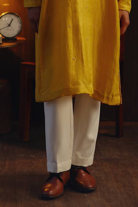 Twenty Nine Beige Crepe Classic Straight Pant Online at Aza Fashions Twenty Nine_Beige Crepe Classic Straight Pant _Online_at_Aza_Fashions