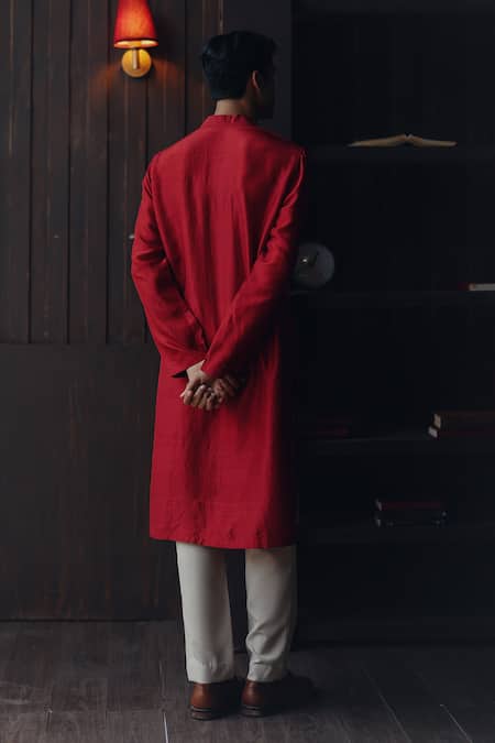 Twenty Nine Raasleela Patchwork Embroidered Kurta Set 