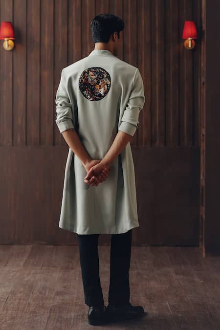 Shop Twenty Nine Black Crepe Stretch Straight Pant at Aza Fashions Shop_Twenty Nine_Black Crepe Stretch Straight Pant _at_Aza_Fashions